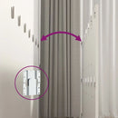 vidaXL fehér szerelt fa ágyfejtámla szekrényekkel