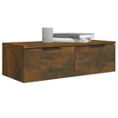 vidaXL 2 db füstös tölgyszínű szerelt fa fali szekrény 68 x 30 x 20 cm