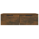 vidaXL 2 db füstös tölgyszínű szerelt fa fali szekrény 68 x 30 x 20 cm