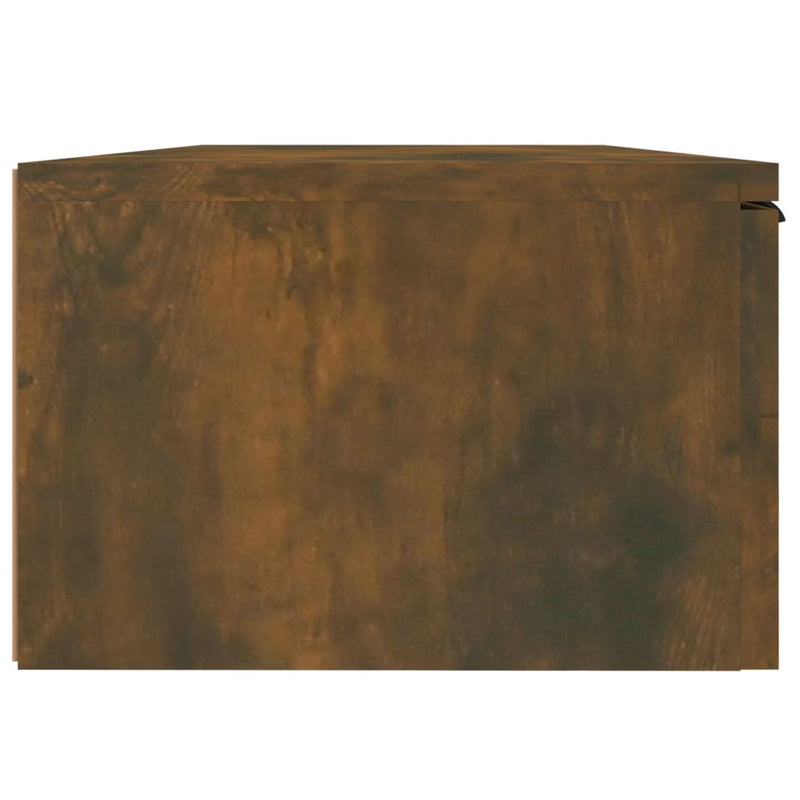 vidaXL 2 db füstös tölgyszínű szerelt fa fali szekrény 68 x 30 x 20 cm