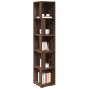 vidaXL barna tölgyszínű szerelt fa sarokszekrény 33x33x164,5 cm