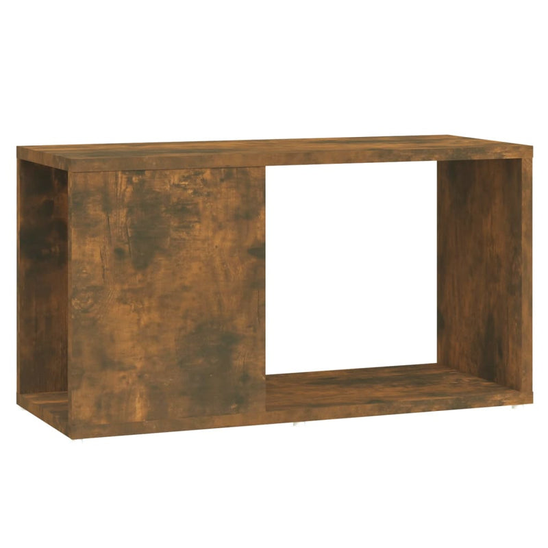 vidaXL füstös tölgy színű szerelt fa TV-szekrény 60 x 24 x 32 cm