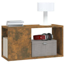 vidaXL füstös tölgy színű szerelt fa TV-szekrény 60 x 24 x 32 cm