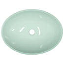 vidaXL fehér üveg mosdókagyló 50 x 37 x 14 cm