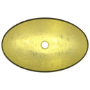 vidaXL aranyszínű edzett üveg mosdókagyló 54,5 x 35 x 15,5 cm