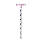 vidaXL fehér polipropilén hajókötél 2 mm 250 m