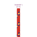 vidaXL piros polipropilén hajókötél 12 mm 25 m