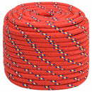 vidaXL piros polipropilén hajókötél 18 mm 100 m