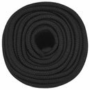 vidaXL teljesen fekete polipropilén hajókötél 12 mm 25 m