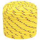 vidaXL sárga polipropilén hajókötél 18 mm 25 m