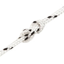vidaXL fehér poliészter fonott csónakkötél 2 mm x 25 m