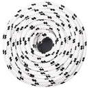 vidaXL fehér poliészter fonott csónakkötél 10 mm x 25 m