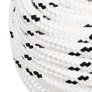 vidaXL fehér poliészter fonott csónakkötél 20 mm x 50 m