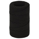 vidaXL fekete poliészter munkakötél 2 mm 50 m