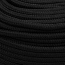 vidaXL fekete poliészter munkakötél 10 mm 50 m