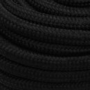 vidaXL fekete poliészter munkakötél 20 mm 50 m