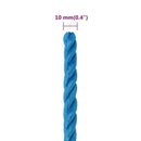 vidaXL kék polipropilén munkakötél 10 mm 25 m