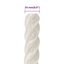 vidaXL fehér polipropilén munkakötél 24 mm 50 m