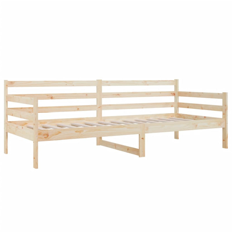 vidaXL tömör fenyőfa kanapéágy matrac nélkül 90 x 190 cm