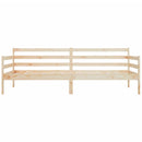 vidaXL tömör fenyőfa kanapéágy matrac nélkül 90 x 190 cm