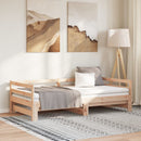 vidaXL kihúzható nappali ágy matrac nélkül 90x190 cm