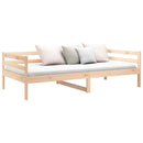 vidaXL tömör fenyőfa kanapéágy matrac nélkül 80 x 200 cm