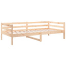 vidaXL tömör fenyőfa kanapéágy matrac nélkül 80 x 200 cm