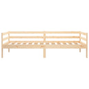 vidaXL tömör fenyőfa kanapéágy matrac nélkül 80 x 200 cm
