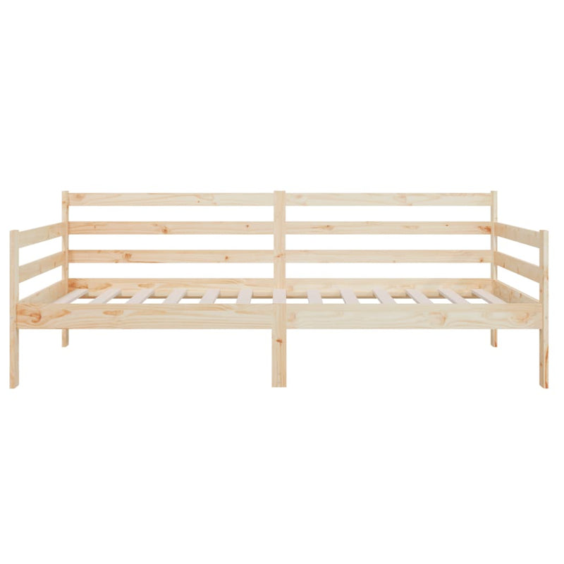 vidaXL tömör fenyőfa kanapéágy matrac nélkül 80 x 200 cm