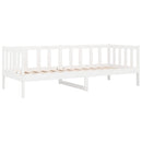 vidaXL fehér tömör fenyőfa kanapéágy matrac nélkül 80 x 200 cm