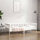 vidaXL fehér tömör fenyőfa kanapéágy matrac nélkül 80 x 200 cm