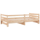 vidaXL kihúzható nappali ágy matrac nélkül 80x200 cm