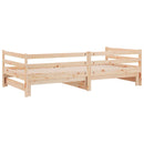 vidaXL kihúzható nappali ágy matrac nélkül 80x200 cm