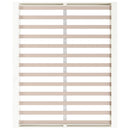 vidaXL fehér tömör fa ágykeret 200 x 200 cm