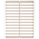 vidaXL fehér tömör fa ágykeret 180 x 200 cm (Super King)