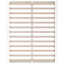 vidaXL fehér tömör fa ágykeret 150 x 200 cm (King Size)