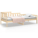 vidaXL tömör fenyőfa kanapéágy matrac nélkül 80 x 200 cm