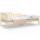 vidaXL tömör fenyőfa kanapéágy matrac nélkül 90 x 200 cm