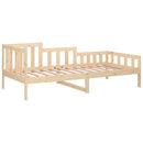 vidaXL tömör fenyőfa kanapéágy matrac nélkül 90 x 200 cm