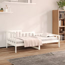 vidaXL fehér tömör fenyőfa kanapéágy matrac nélkül 90 x 200 cm