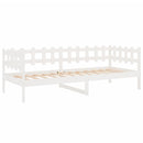 vidaXL fehér tömör fenyőfa kanapéágy matrac nélkül 90 x 190 cm