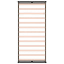 vidaXL fekete tömör fa ágykeret 90 x 200 cm