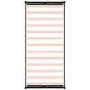 vidaXL fekete tömör fa ágykeret 75 x 190 cm (Small Single)