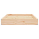 vidaXL tömör fenyőfa kutyaágy 71,5x54x9 cm