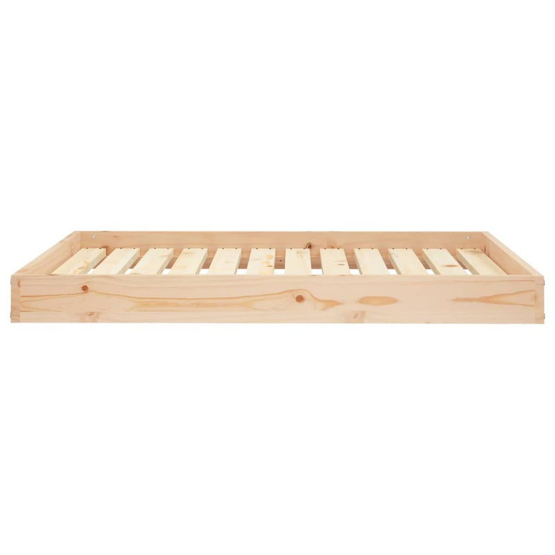 vidaXL tömör fenyőfa kutyaágy 101,5x74x9 cm