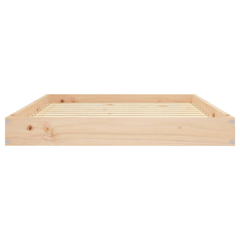 vidaXL tömör fenyőfa kutyaágy 101,5x74x9 cm