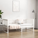 vidaXL fehér tömör fenyőfa kanapéágy matrac nélkül 90 x 200 cm