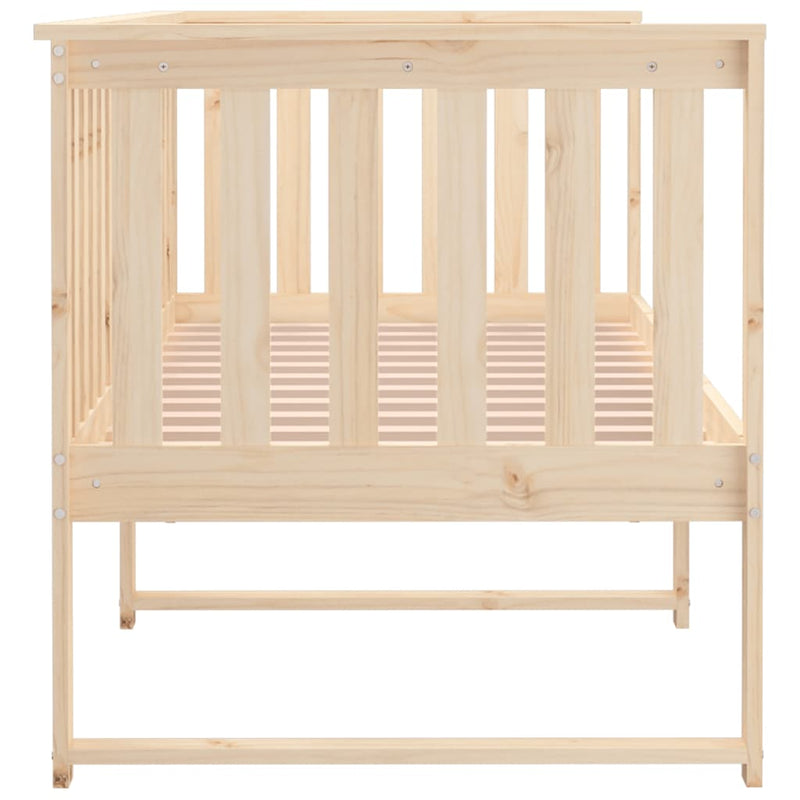 vidaXL kanapéágy ágy matrac 75x190 cm tömör fa fenyőfa