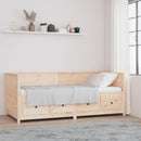 vidaXL tömör fenyőfa kanapéágy matrac nélkül 80 x 200 cm
