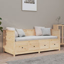 vidaXL tömör fenyőfa kanapéágy matrac nélkül 90 x 190 cm